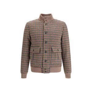 Valstar Men Valstarino Jacket In Prince Of Wales Lambswool